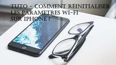 reinitialiser parametres wi-fi iphone