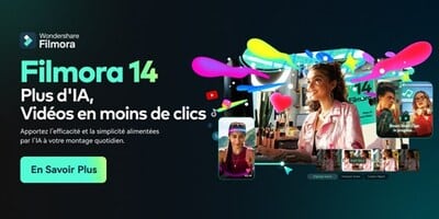 Filmora 14 simplifie le montage vidéo avec des fonctionnalités IA avancées.