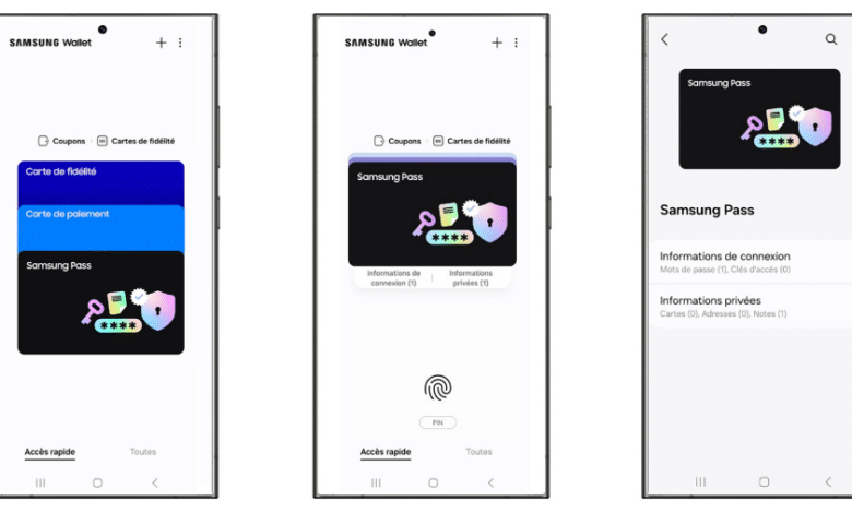 Samsung Pass débarque dans Wallet : vos mots de passe sécurisés et à portée de main