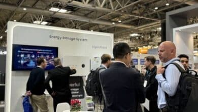 Sigenergy présente ses nouvelles solutions de stockage d'énergie à Solar & Storage Live UK 2024.