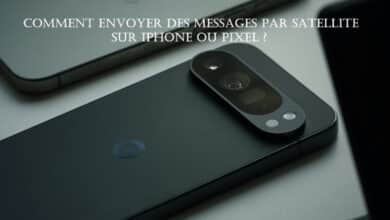 envoyer messages par satellite iphone pixel