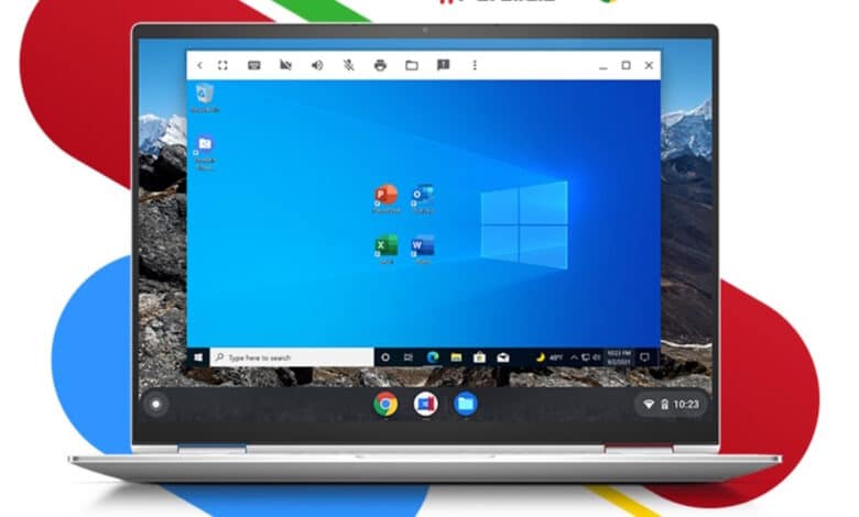 parallels pour chromeOS