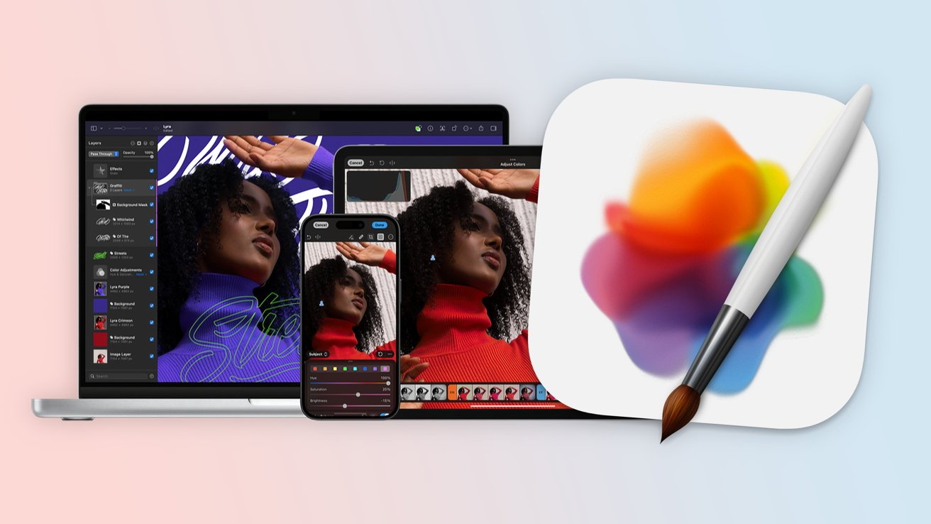 Apple et Pixelmator