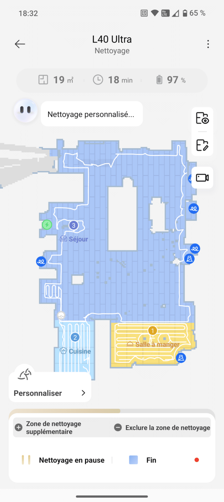 Dreame L40 Ultra application