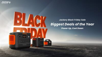 Les offres Black Friday de Jackery proposent des réductions jusqu'à 46 %.