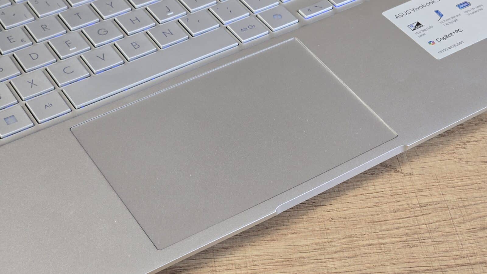 Asus Vivobook S15 - Pavé tactile