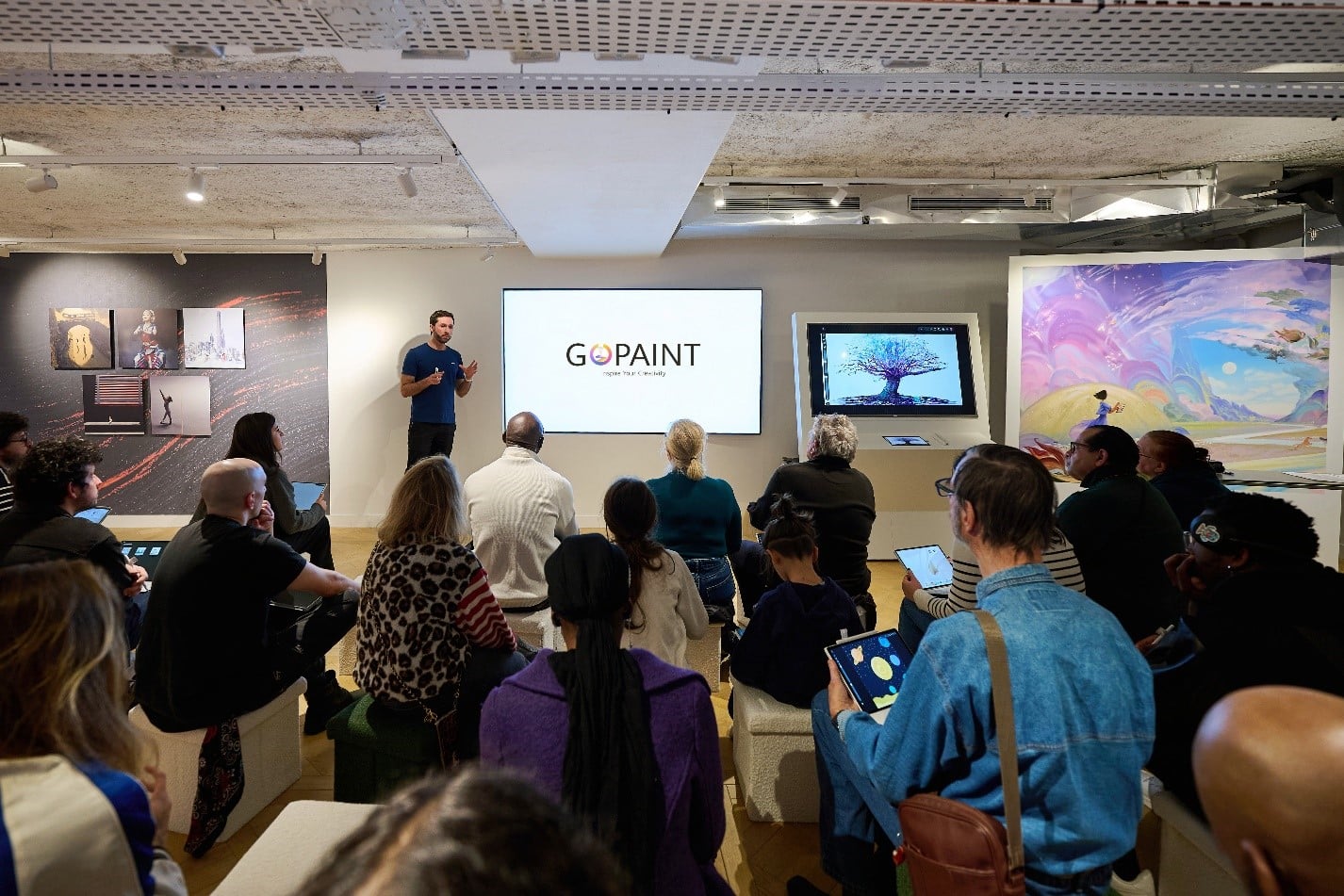 GoPaint : L'Art Numérique Réinventé au HUAWEI Flagship Store Opéra de Paris