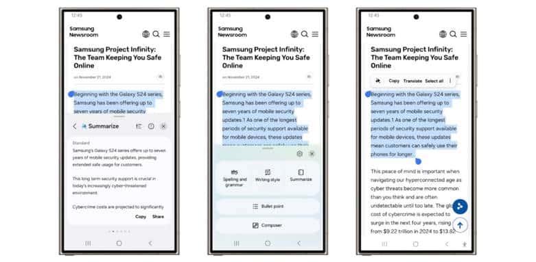 Le déploiement de Samsung One UI 7 commence, offrant un aperçu du futur de l’IA mobile