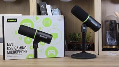 Shure MV6 - unboxing accessoires streaming PC