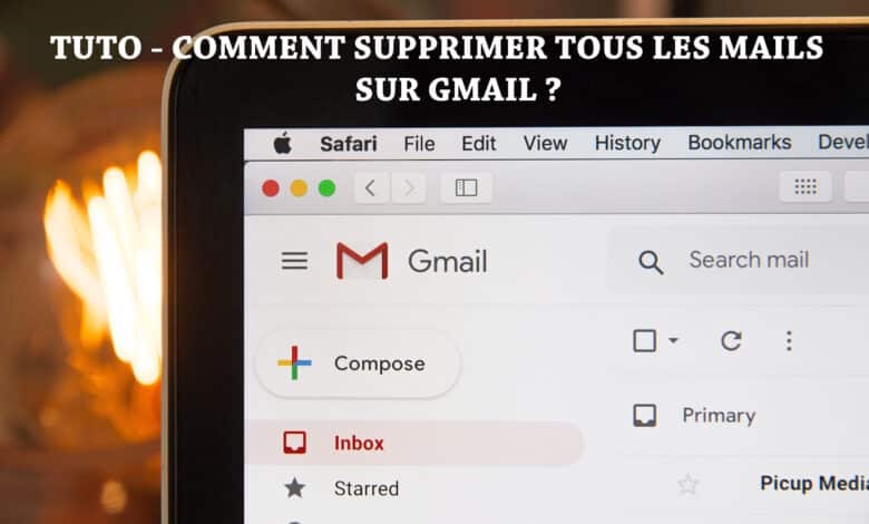 tuto supprimer mails gmail