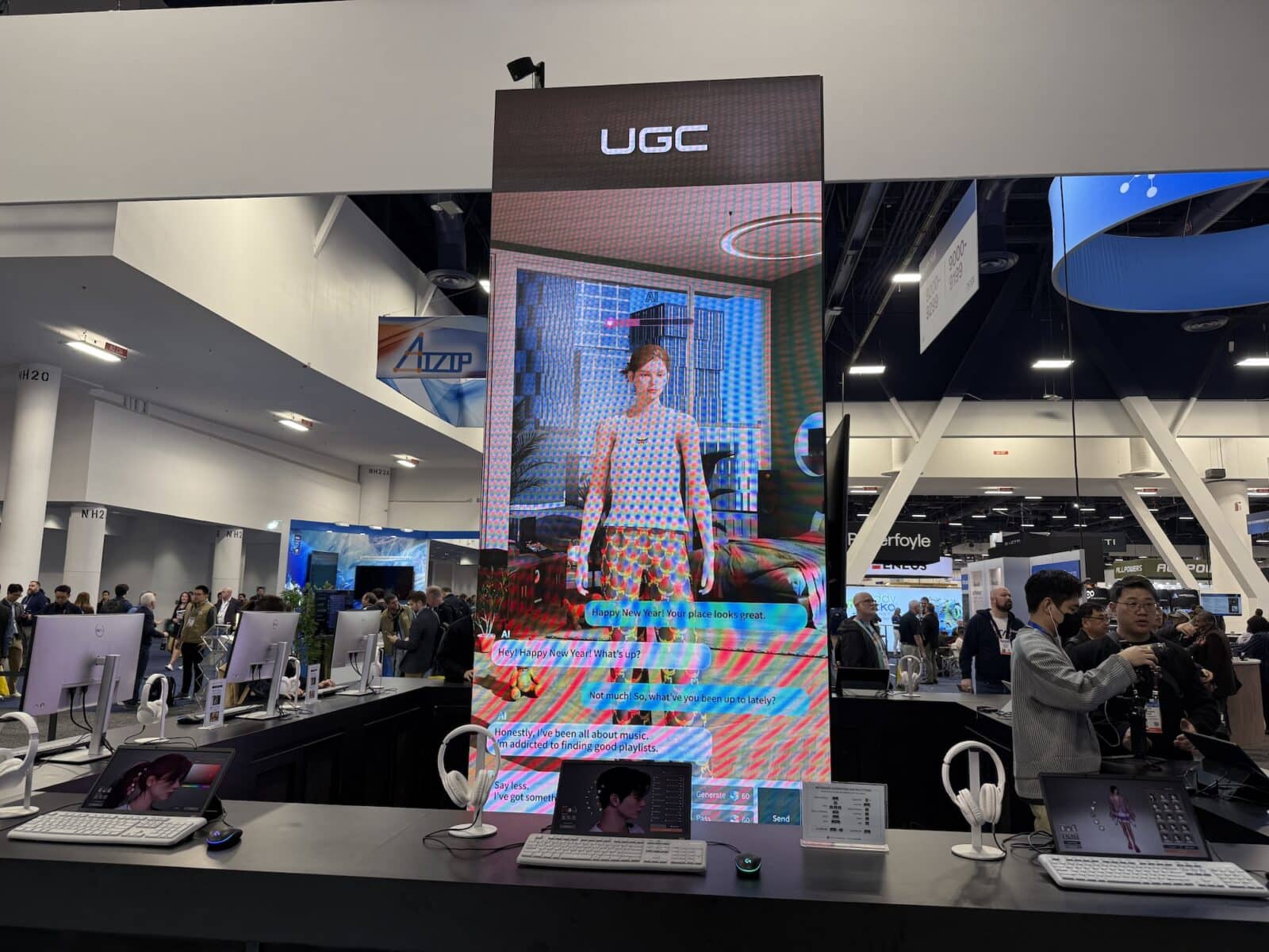 Caliverse Metaverse UGC Lotte interview CES 2025 