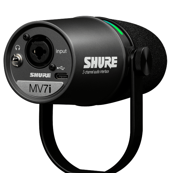 SHURE PRÉSENTE LE MV7I, LE PREMIER MICROPHONE INTELLIGENT AVEC INTERFACE AUDIO INTÉGRÉE, PENSÉ POUR LES CRÉATEURS