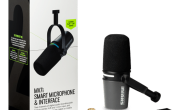 SHURE PRÉSENTE LE MV7I, LE PREMIER MICROPHONE INTELLIGENT AVEC INTERFACE AUDIO INTÉGRÉE, PENSÉ POUR LES CRÉATEURS