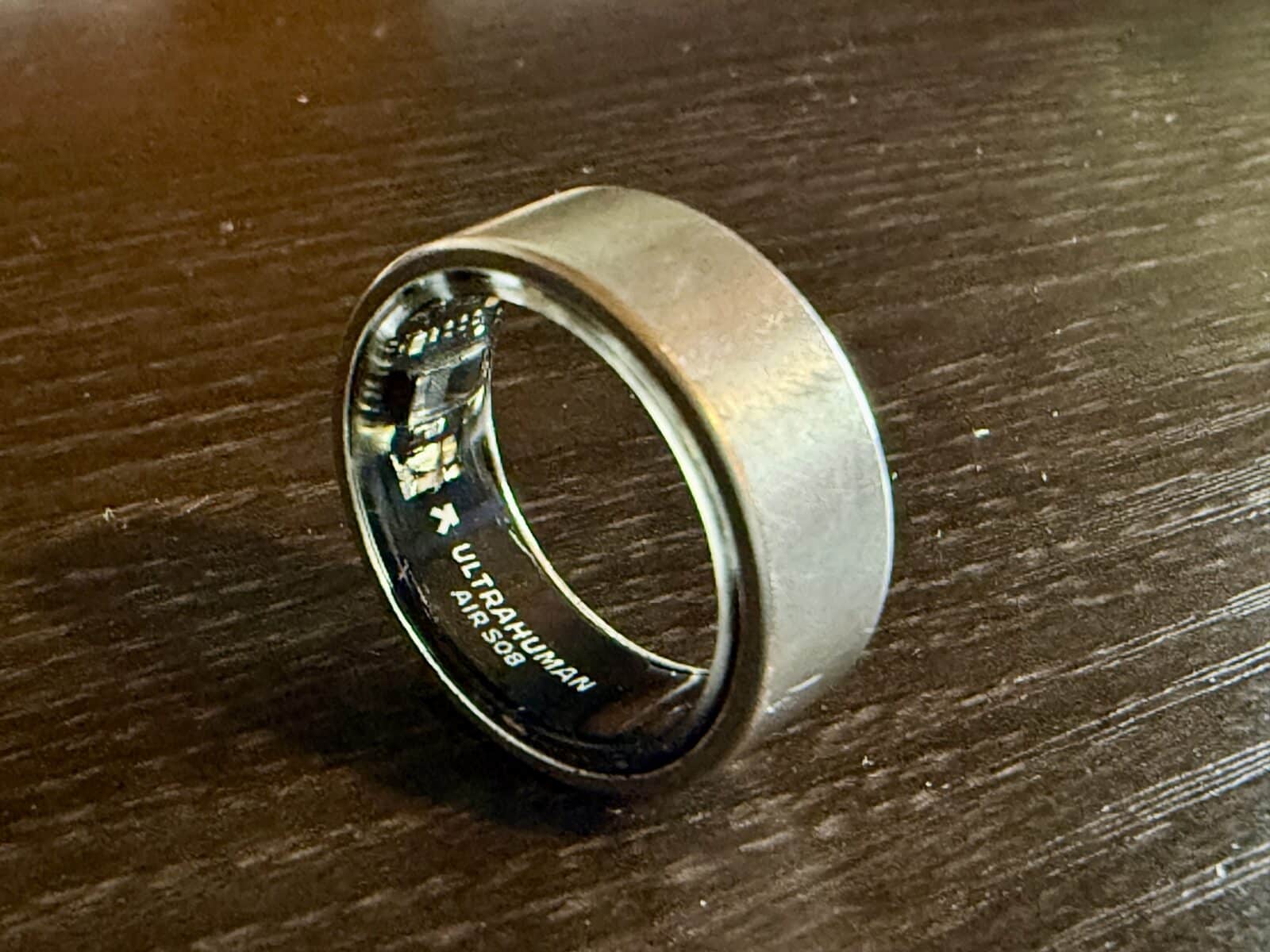 Ultimate Metals Co. Bague De Mariage En Titane incrusté Du Bois