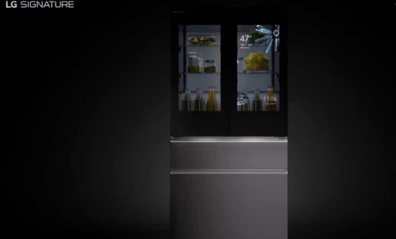 lg signature oled refrigerateur