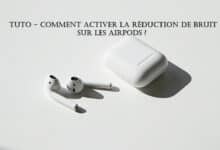 tuto activer reduction bruit airpods