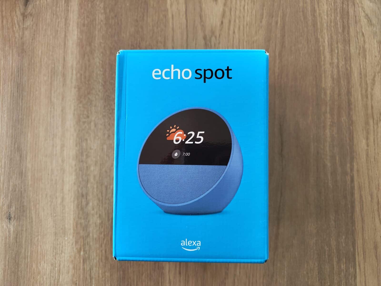 echo spot unboxing