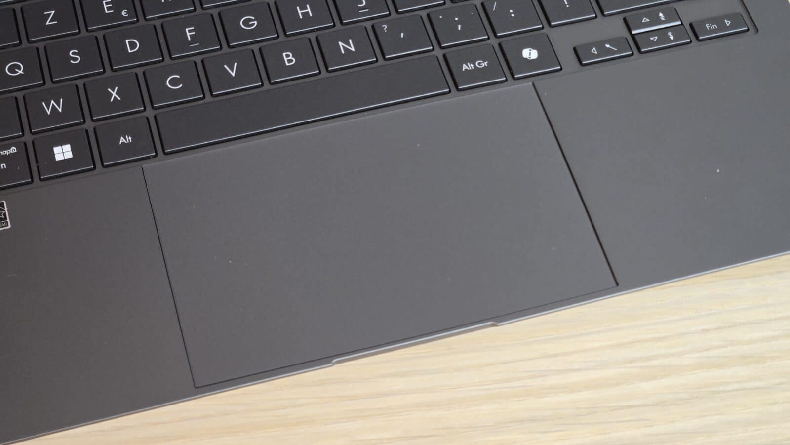 Asus Zenbook S14 - Trackpad