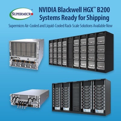 Supermicro dévoile ses solutions innovantes avec NVIDIA Blackwell pour l'IA.