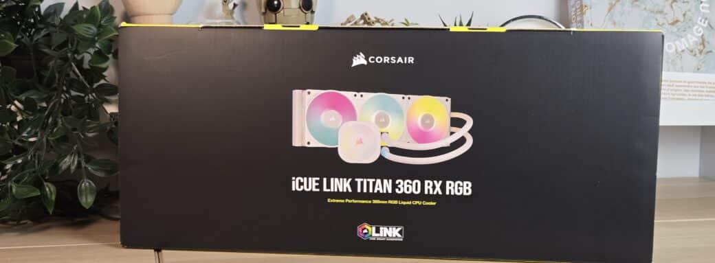 Corsair AIO Icue Titan 360 - Miniature