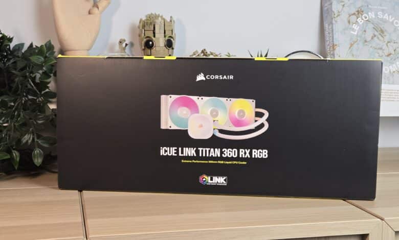 Corsair AIO Icue Titan 360 - Miniature