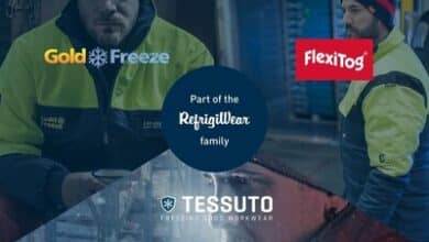 RefrigiWear s'étend avec Tessuto et Goldfreeze pour renforcer sa protection froid.