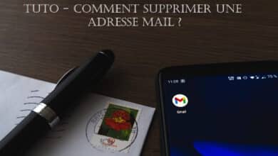 comment supprimer adresse mail