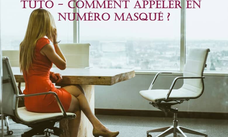 tuto appeler numero masque