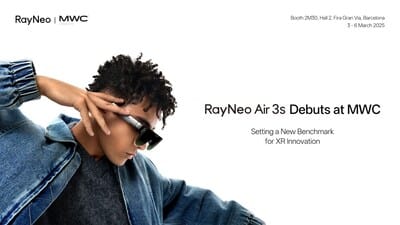 RayNeo présente ses nouvelles lunettes XR au MWC 2025. Découvrez-les!