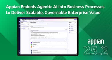 Appian intègre l’IA agentique pour améliorer l’automatisation des processus métier.