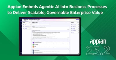 Appian intègre l’IA agentique pour améliorer l’automatisation des processus métier.