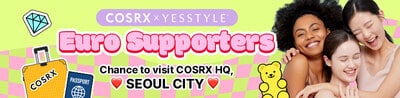 COSRX célèbre un recrutement record de 100 Euro Supporters partout en Europe.