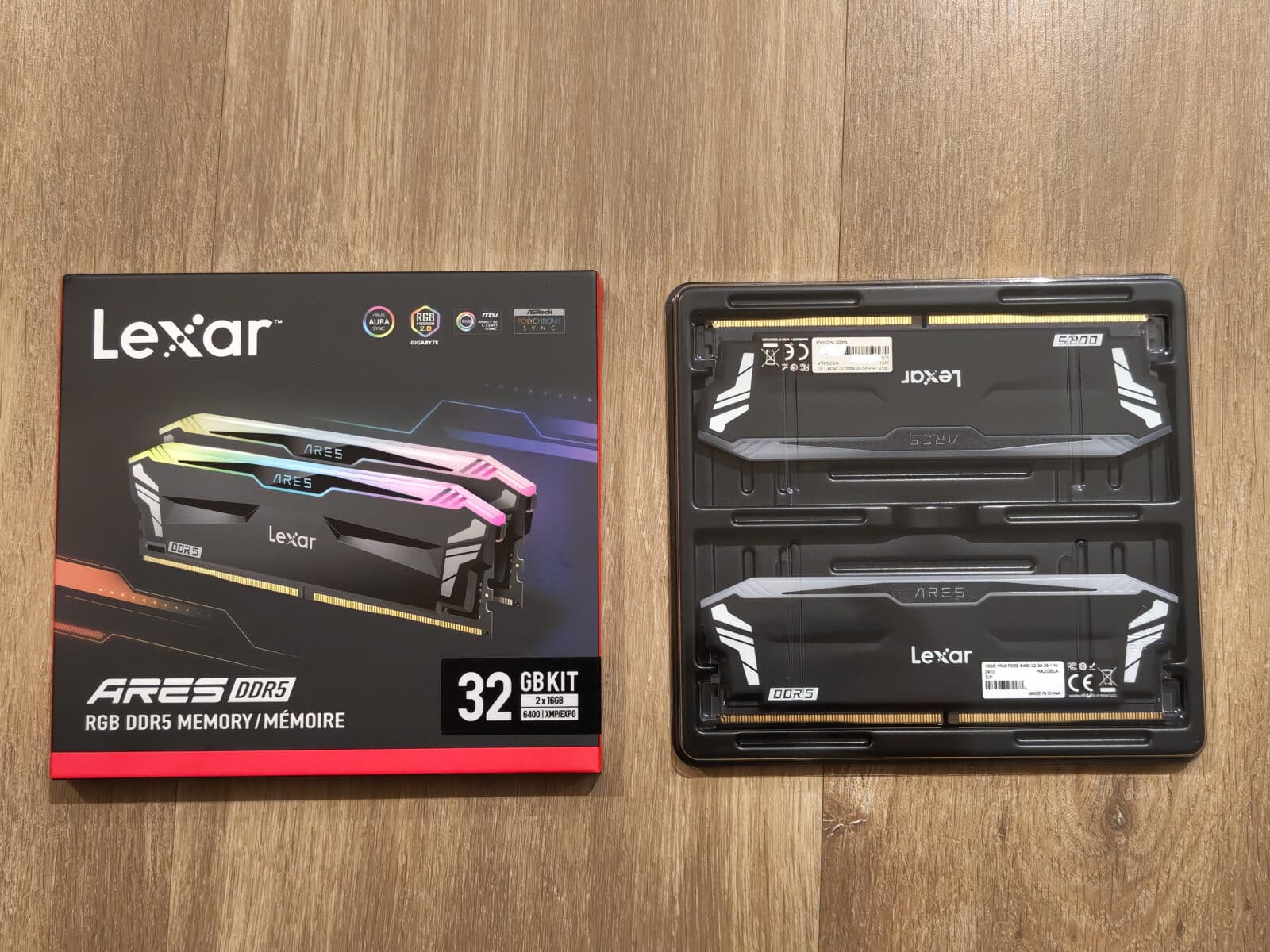 Lexar unboxing