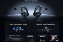 Le Solidcom SE Pro offre un interphone sans fil fiable pour les professionnels exigeants.