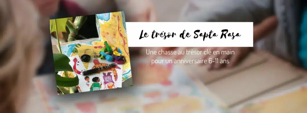 GPT : Le Lapin Blanc présente Le Trésor de Sapta Rasa, l’escape game clé en main pour une animation d’anniversaire immersive et sans stress