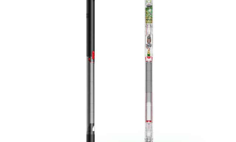 Dyson révèle l'aspirateur le plus compact du monde1 : le Dyson PencilVac™ de 38 mm de diamètre, doté de la première brosse conique qui élimine même les cheveux longs