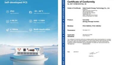 Huazhi Energy obtient la certification VDE 4110 et renforce sa position mondiale.