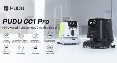Découvrez comment le Pudu CC1 Pro transforme le nettoyage des grands espaces commerciaux.
