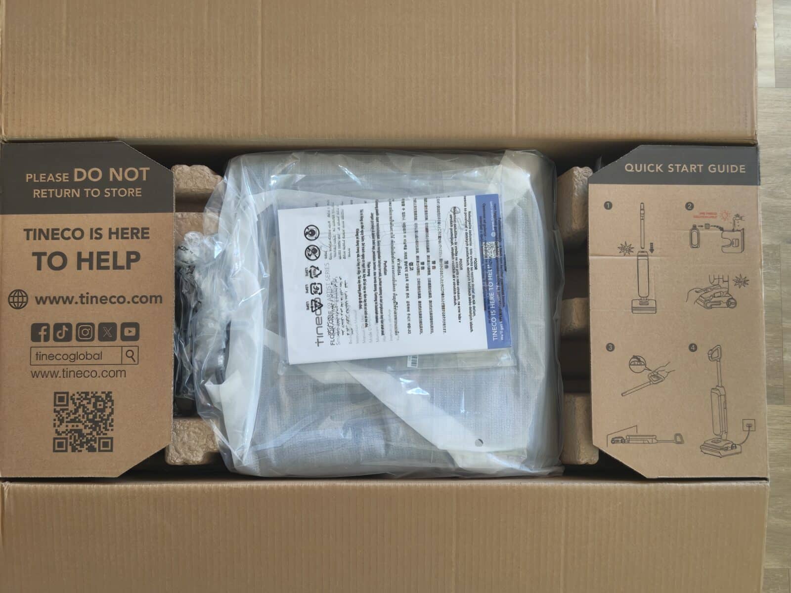 Tineco unboxing