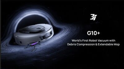 Découvrez le 3i G10+, un aspirateur robot compression débris, efficace et silencieux.