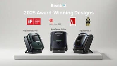 Les robots nettoyeurs de piscine Beatbot remportent deux prix mondiaux de design.