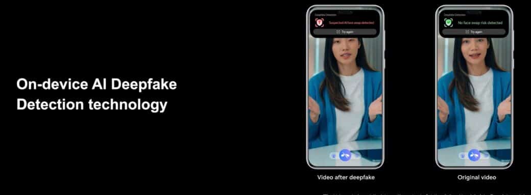 HONOR 400 : LA DÉTECTION DE DEEPFAKE PAR IA EMBARQUÉE POUR UNE SÉCURITÉ RENFORCÉE