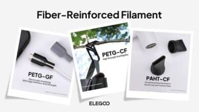 Elegoo lance des filaments renforcés, plus solides et précis pour l’impression 3D FDM.