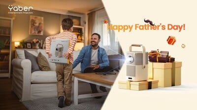 Yaber propose des offres spéciales sur ses projecteurs pour la fête des pères.