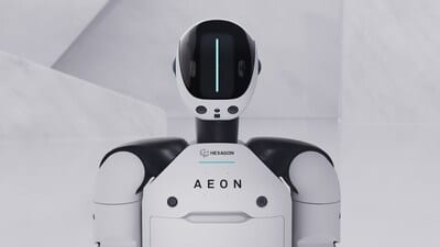 Hexagon dévoile AEON, un robot humanoïde pour répondre aux défis industriels actuels.