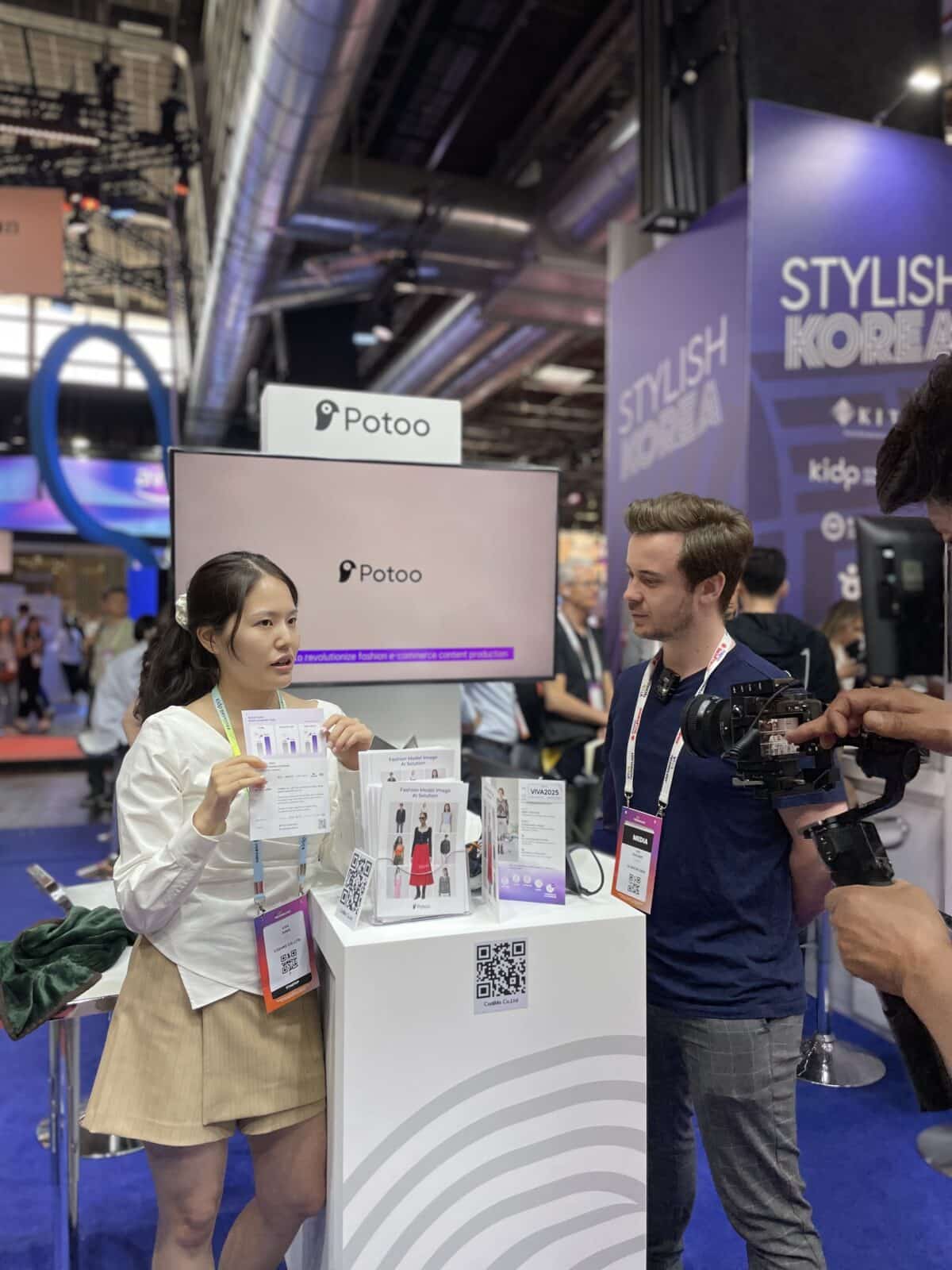 Potoo IA générative mode Codime VivaTech 2025