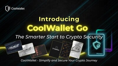 CoolWallet Go rend la gestion crypto plus sûre et accessible à tous les utilisateurs.