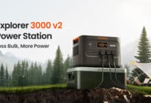 Jackery Explorer 3000 v2, la station d'énergie portable la plus légère et intelligente.