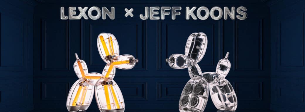 Lexon et Jeff Koons collaborent pour révolutionner l’art avec la technologie