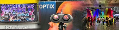 Optix présente ses nouvelles solutions optiques pour la réalité augmentée et virtuelle.